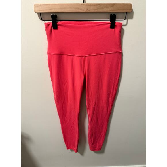 Lululemon Align High-Rise Pant 25” Nulu Size 6 Lip Gloss - Picture 2 of 7